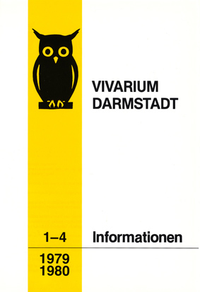 Deckblatt der 'Vivarium Darmstadt Informationen'