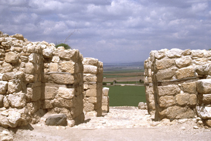 Südtor von Megiddo Israel