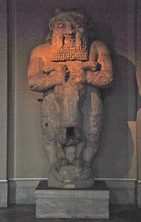 Der Gott Bes im Istanbul-Museum